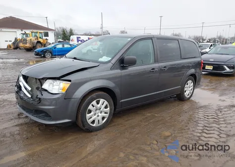 2019 Dodge Grand Caravan Se z USA, uszkodzony, nr VIN 2C4RDGBG1KR602056